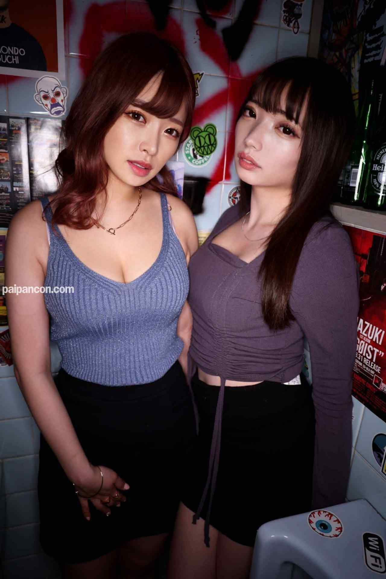 FC2-PPV-4542592 - 【バイギャル】クラブトイレでイチャついてるW美巨乳ギャルのWフェラでぶっ飛び→お持ち帰りレズ解禁パーティー※FC2レビュー特典あり thumbnail_1.jpg