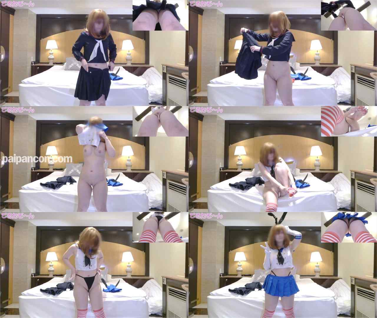 FC2-PPV-4785975 - にっこりダブルピースムチムチＨちゃんが文月ちゃんがぜかまし衣装で誘惑！？喉奥イラマにがちイキえっち編 thumbnail_1.jpg